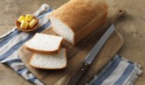 Gluten-free white oven bread loaf