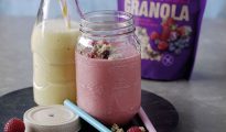 Nobbly yoghurt smoothie