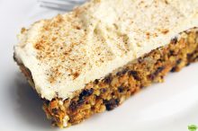 No-bake vegan carrot cake