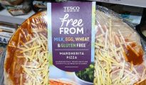 tesco gluten-free pizza