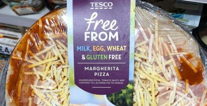 tesco gluten-free pizza