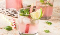 Rhubarb Mocktail
