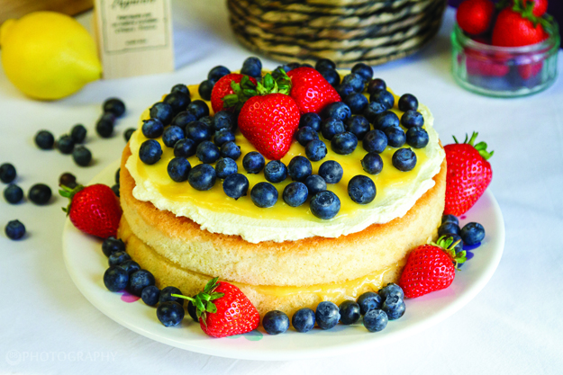 Lemon zest cake