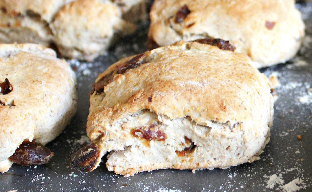 Gluten-Free & Vegan Date Scones