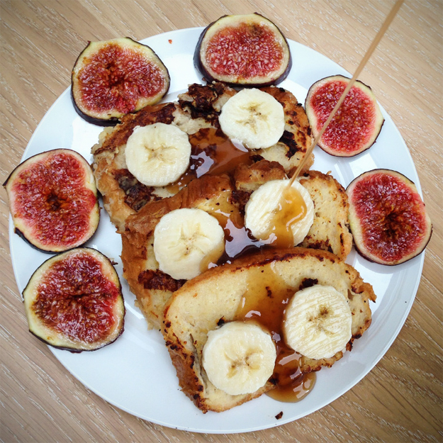 banana bread french toast