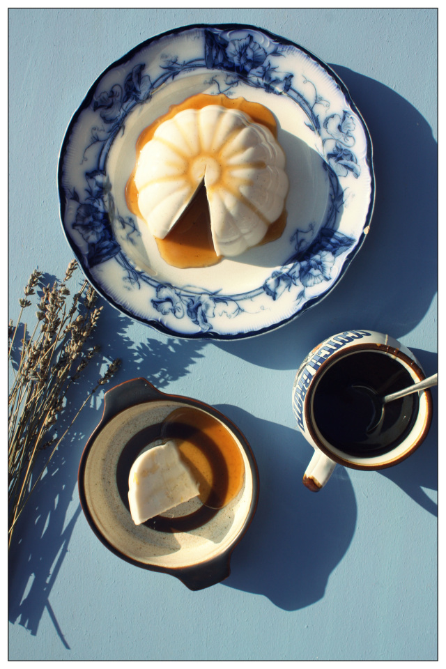 coconut panna cotta