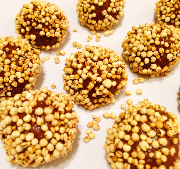 Tahini protein balls