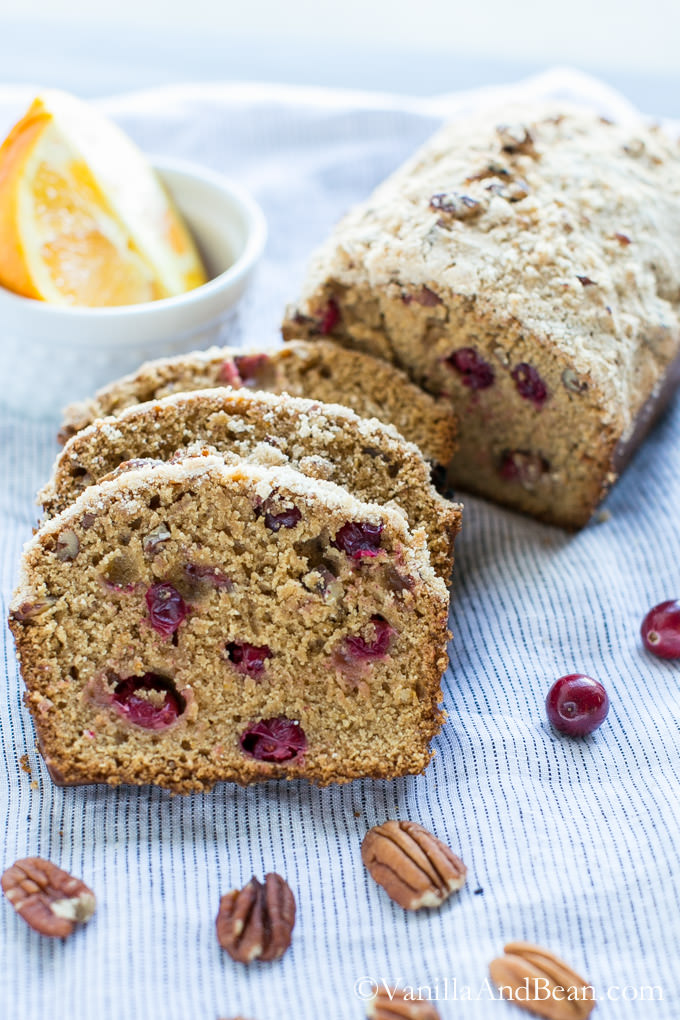 Cranberry Orange Bread (Vegan)