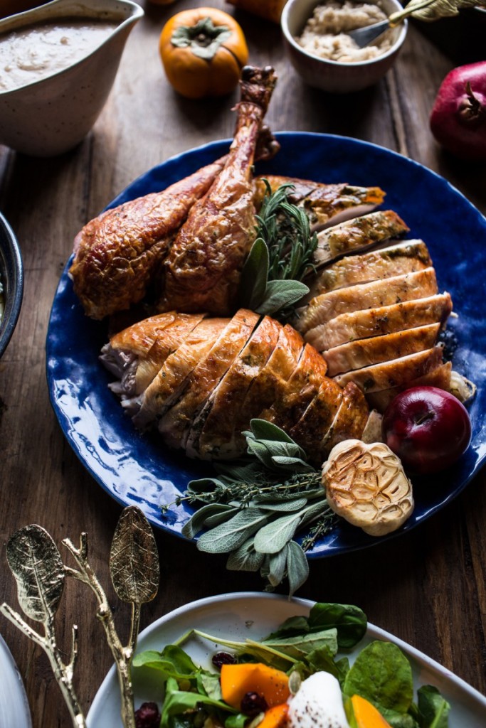 Herb-and-Butter-Roasted-Turkey-with-White-Wine-Pan-Gravy-7