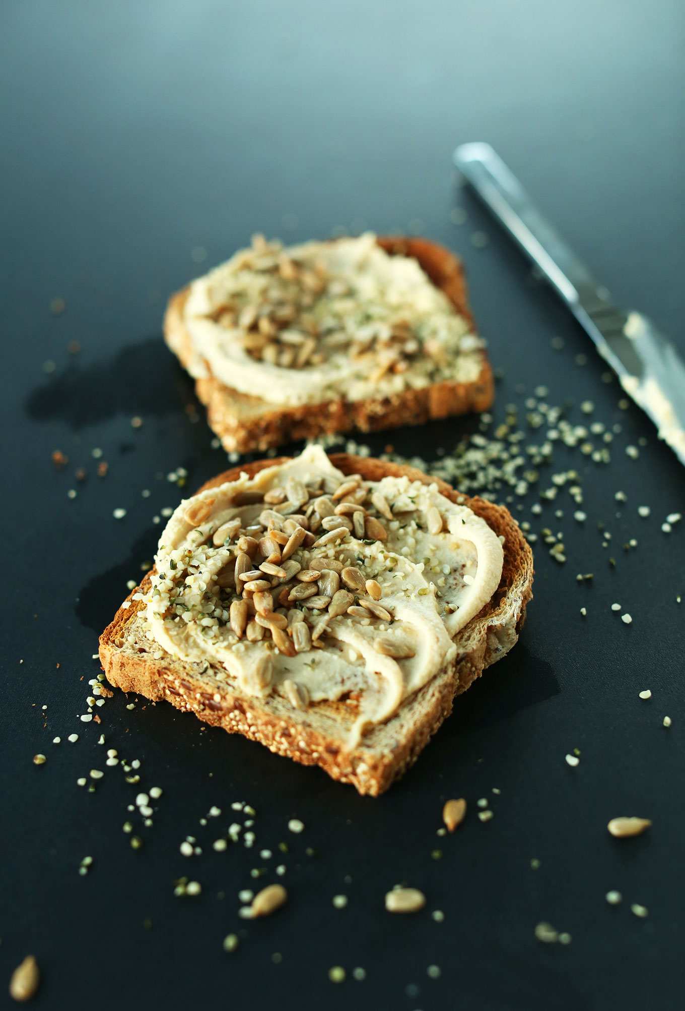 Hummus-on-Toast-Vegan-Meal-Ideas