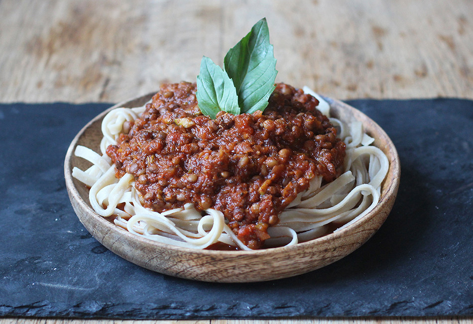 lentil bolognese