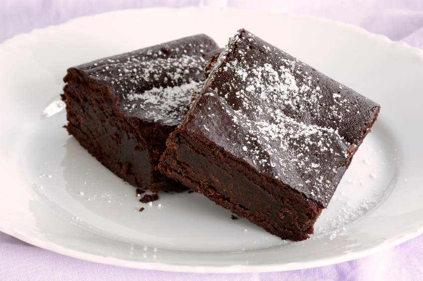 flourless chocolate brownie