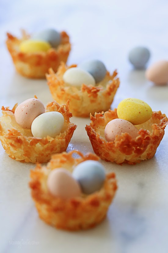 Coconut Macaroon Nests-4