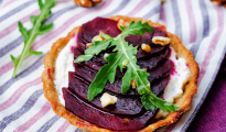 Beetroot Tarte Tatin with Goat's Cheese