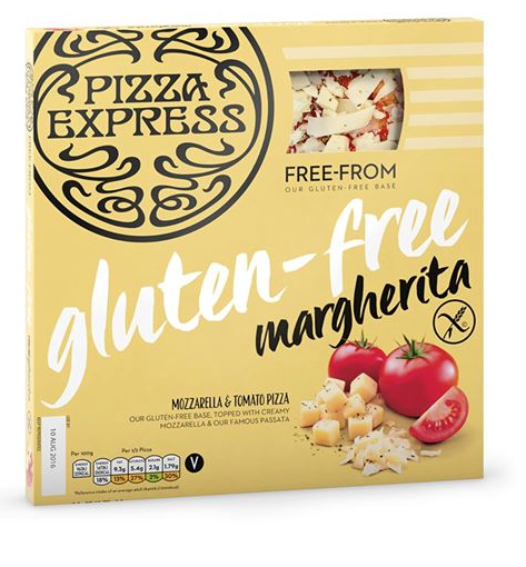 Pizza Express Launches gluten-free pizza