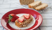 Clean eating oat bread.
