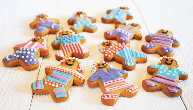 gluten-free gingerbread men