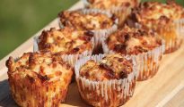 Cheese & bacon muffins