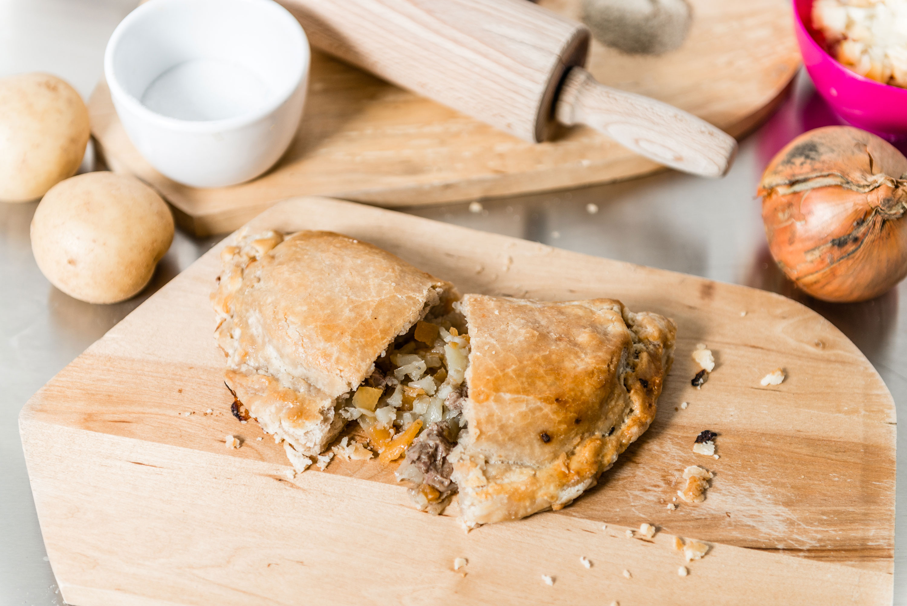 gluten-free Cornish pasty 