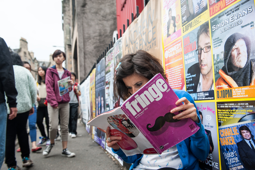 Girl with Fringe Programme 2013