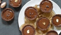 DOUBLE CHOCOLATE HAZELNUT CREAM NESTS