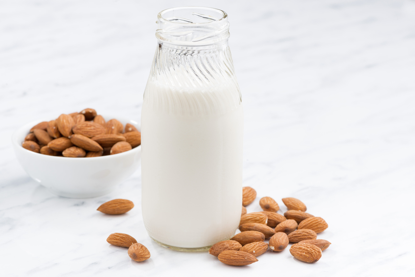 How does calcium in milk alternatives measure up to the calcium in milk?