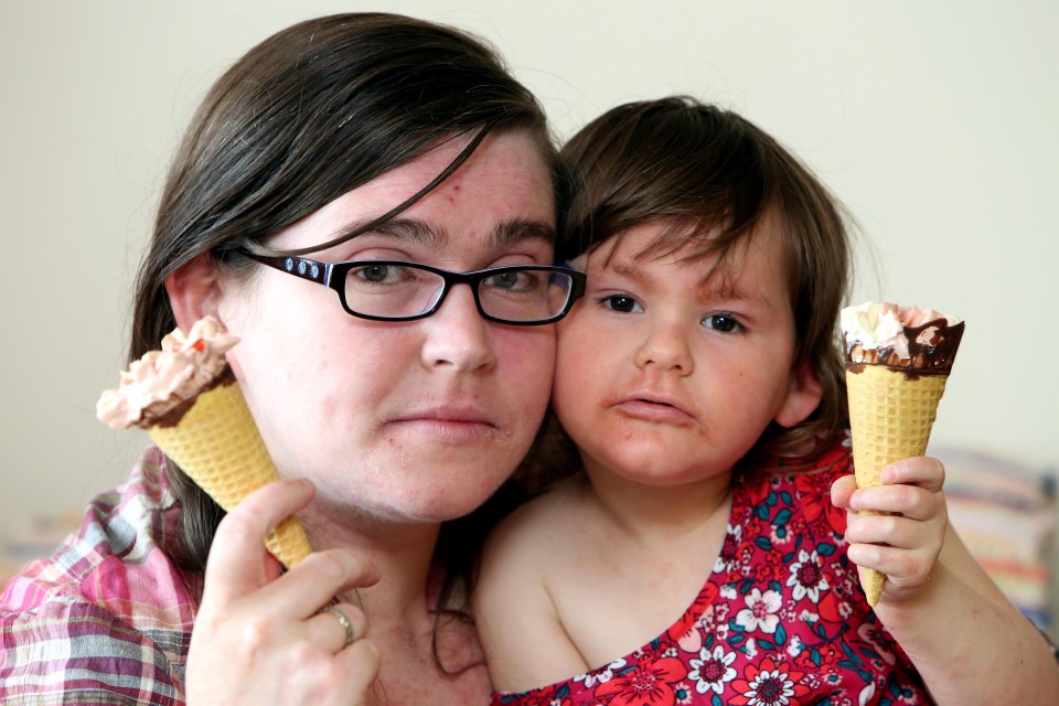 MUM NEARLY DIED WHEN SHE ATE ICE CREAM ALLEGEDLY PUT IN WRONG BOX