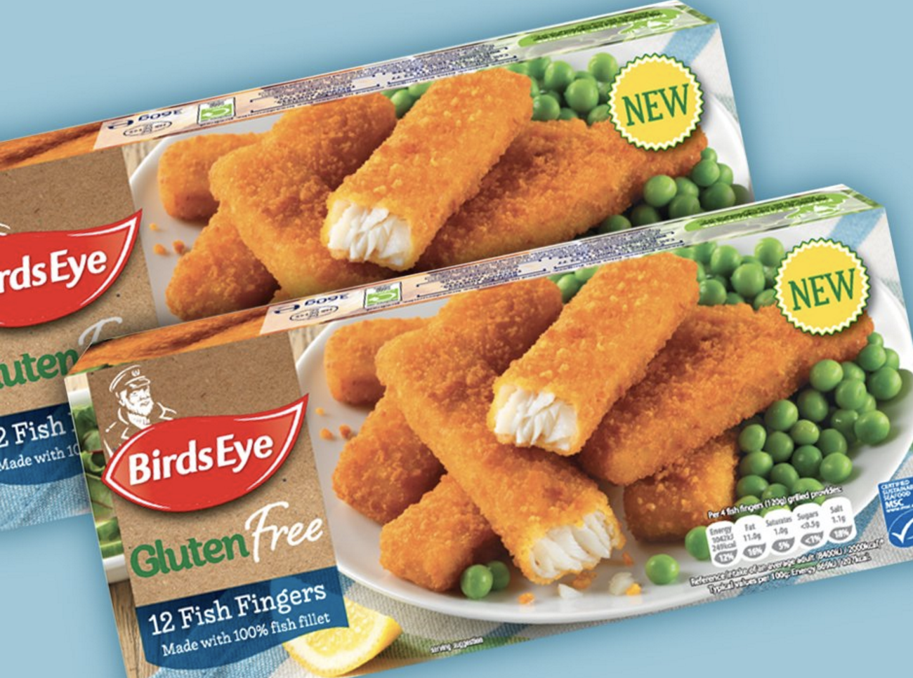 Birds Eye launches gluten-free fish fingers