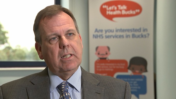 Dr Graham Jackson, Deputy Director of NHS CCG. Credit: ITV News
