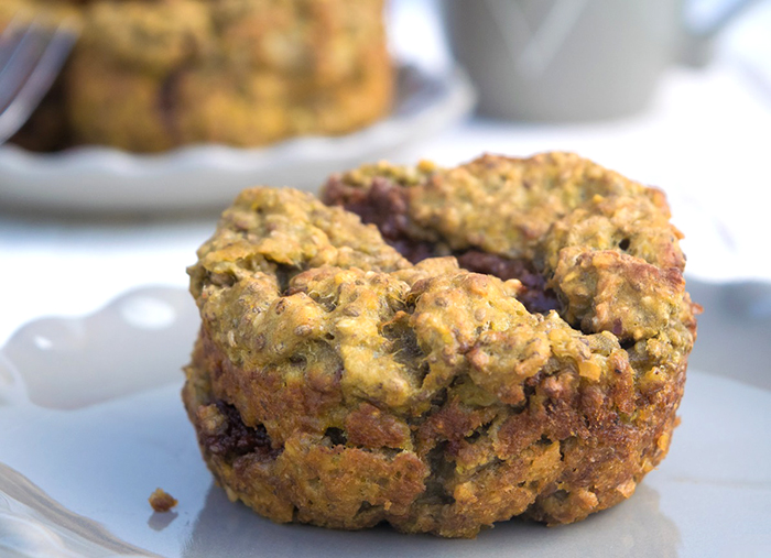 Vegan protein muffins