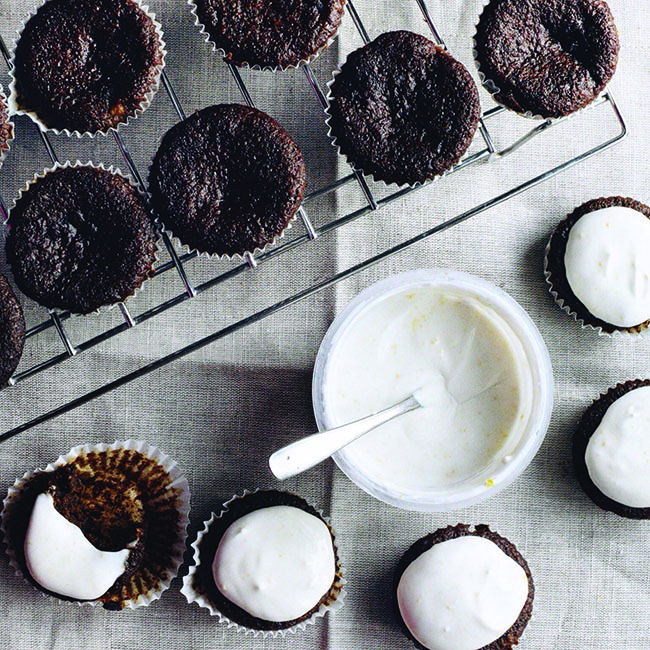 Lemon & ginger cupcakes