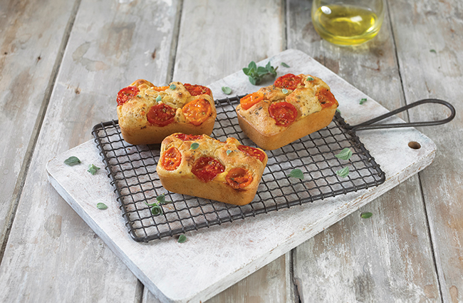 Gluten-free Italian mini loaves