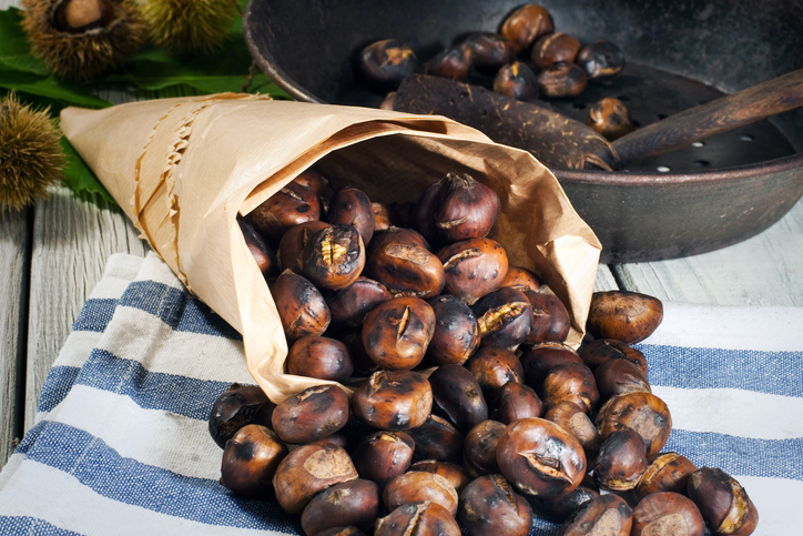 Roasting chestnuts