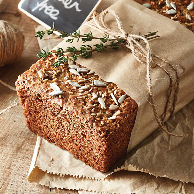 Gluten-free seeded loaf