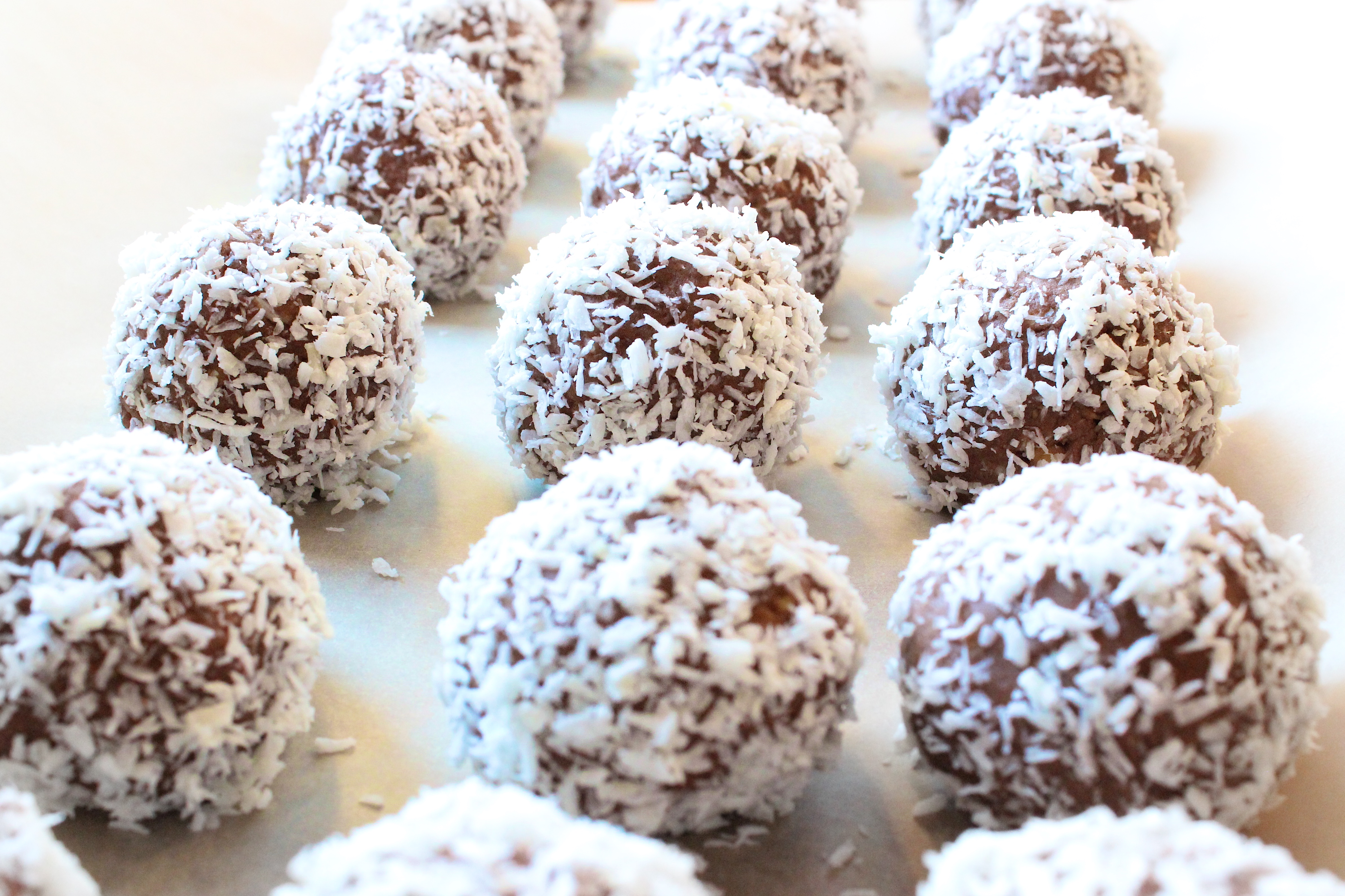 Christmas Protein Snowballs