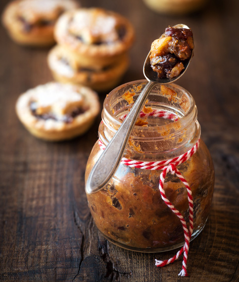 Mincemeat in a jar