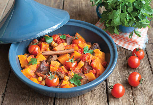 Sweet potato tagine