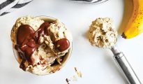 Vegan Chunky Monkey ice-cream