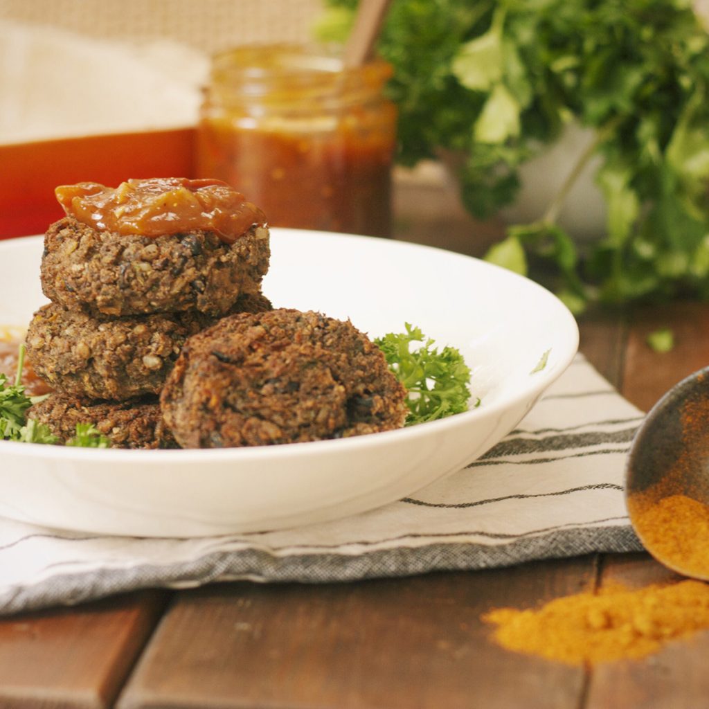 Spicy black bean, kale & brown rice burgers. gluten free burger recipe