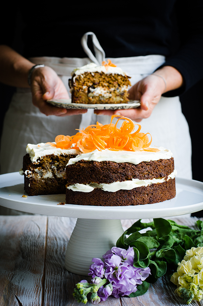 Healthy carrot cake