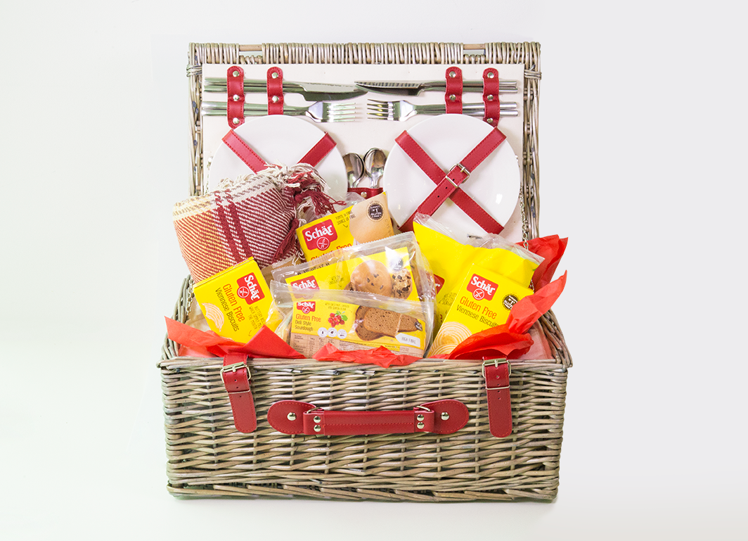 WIN a four-person picnic hamper, filled with Schär’s newest gluten-free products!