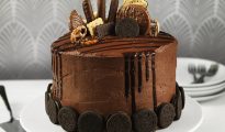 Gluten-free chocolate O’s cake