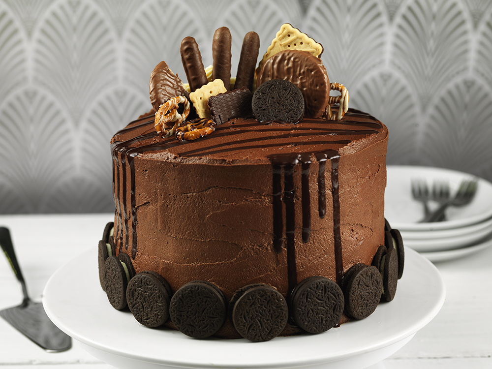 Gluten-free chocolate O’s cake