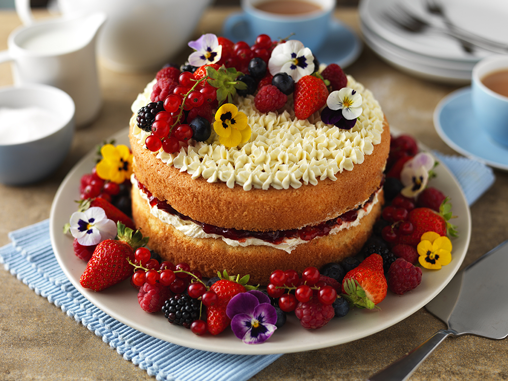 Gluten-free Victoria sponge cake