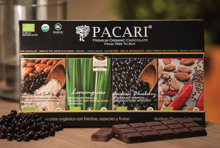 Pacari Chocolate is a FairTrade, sustainable, socially responsible, certified organic dark chocolate which has won over 180 International Chocolate Awards since 2012.
