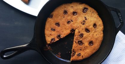 Paleo and Vegan Skillet Cookie