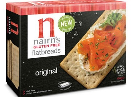 Nairn's launches range of gluten-­free flatbreads