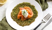 Gluten-Free Spinach & Buckwheat Pancakes