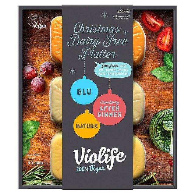 Violife release festive dairy-free cheeseboard in Sainsbury’s