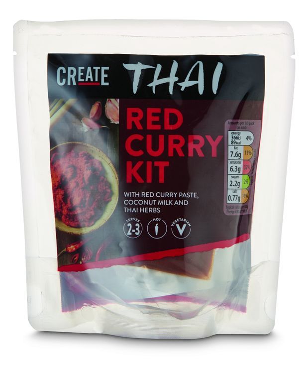 Aldi UK releases affordable vegan Thai curry kits